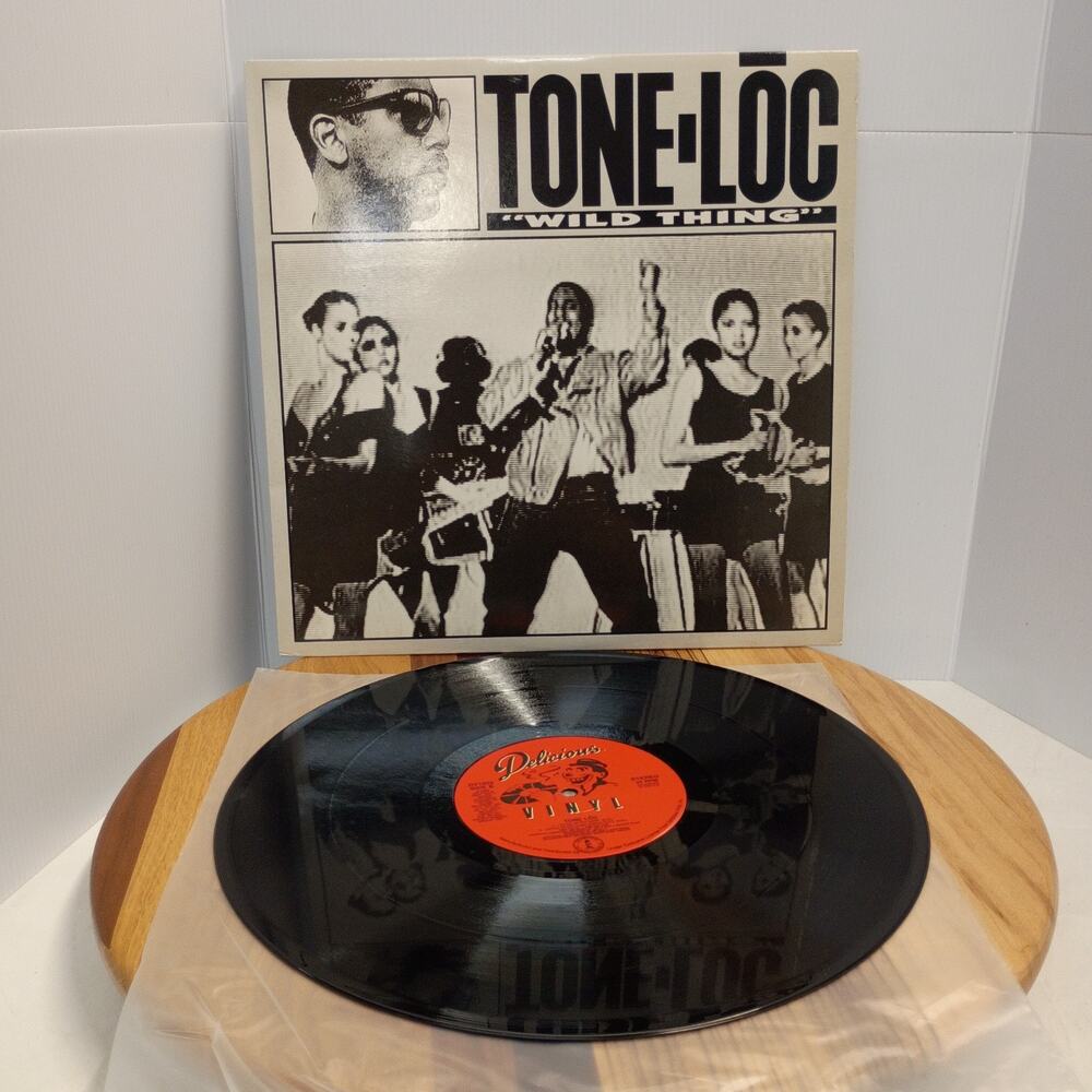 Tone-Loc Wild Thing Delicious orig 1988 hip hop 12" 45RPM